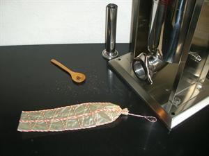 Hukki V tarm med snornet til spegep�lser, 1 stk
